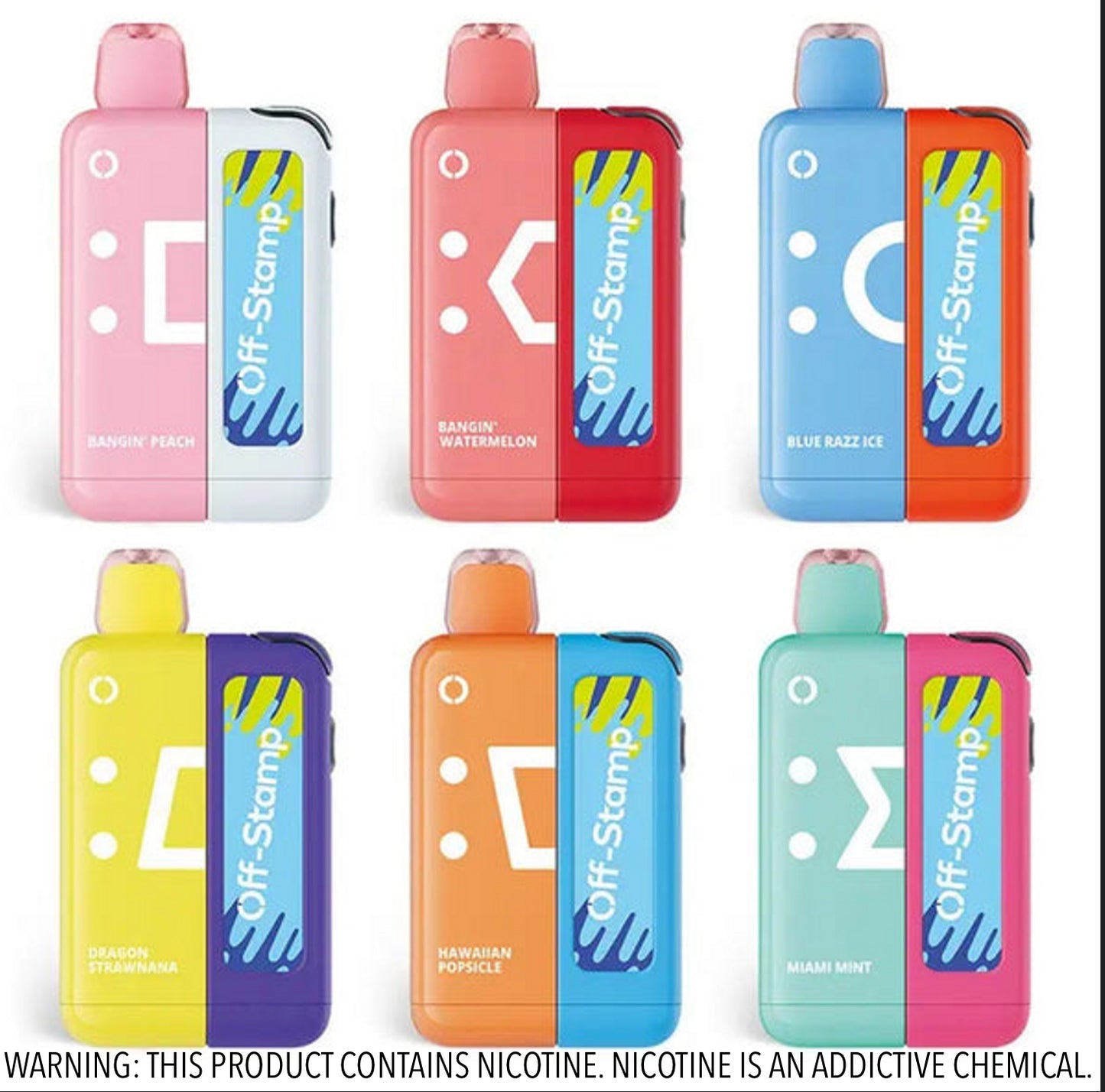 Off-Stamp X Cube 25,000 Puff Disposable Vape Full Kit