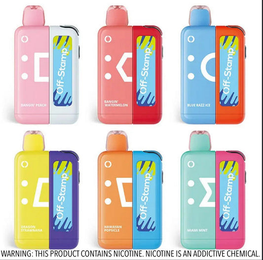 Off-Stamp X Cube 25,000 Puff Disposable Vape Full Kit